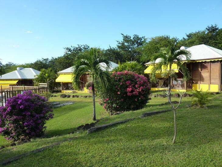 Cottage La Pointe Marine Deshaies Bagian luar foto